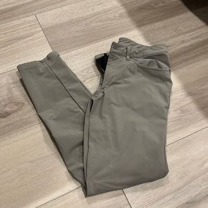 Lululemon Men’s ABC Slim Fit Pants Tan Size 32 x 32